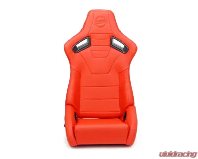 NRG Omega Reclinable Racing Seat - RSC-750RD/BK L/R
